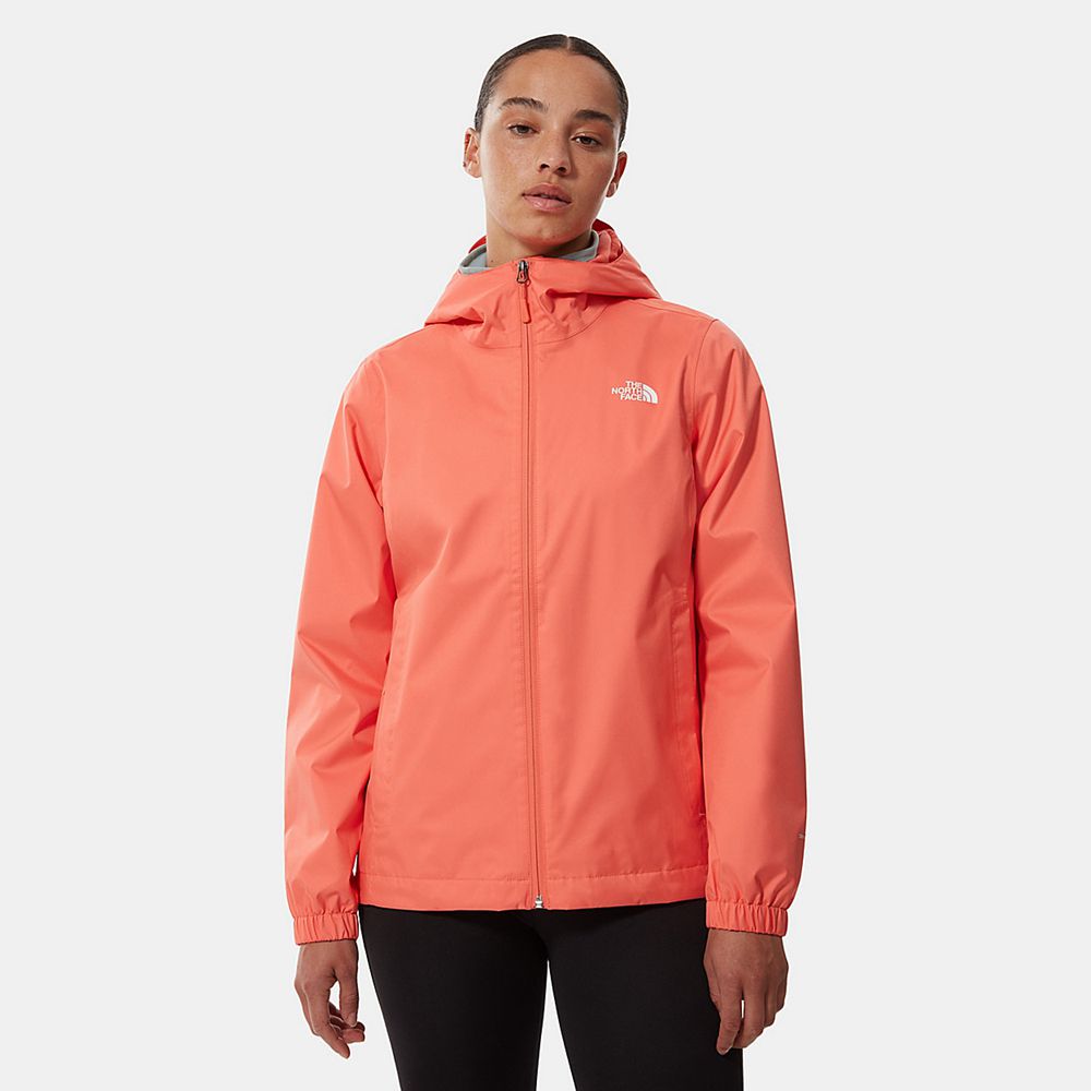 The North Face Hooded Jacket Womens Australia - The North Face Quest Orange Hiking (LUF-012853)